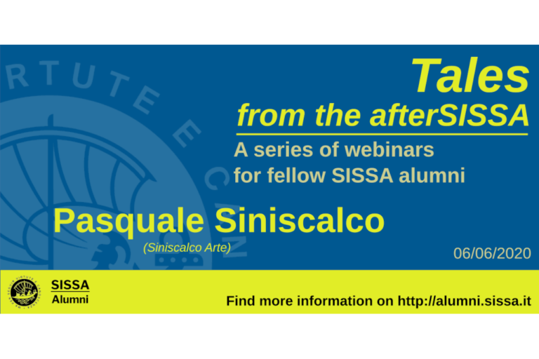 Pasquale Siniscalco webinar 2020